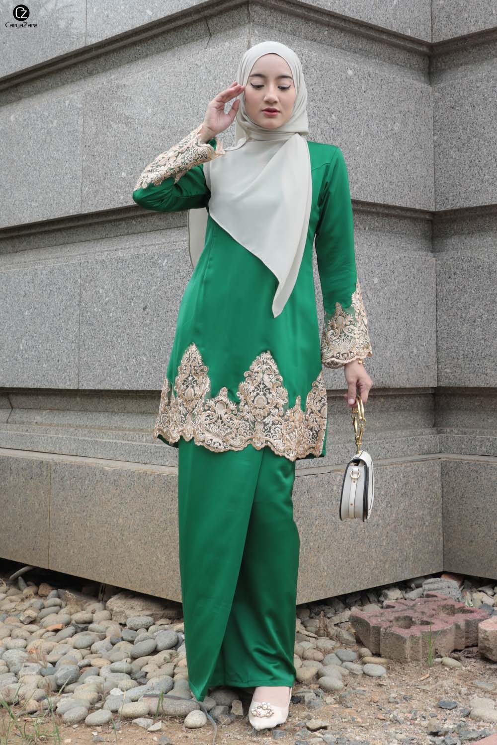Jasmeen Luxe - Emerald Green
